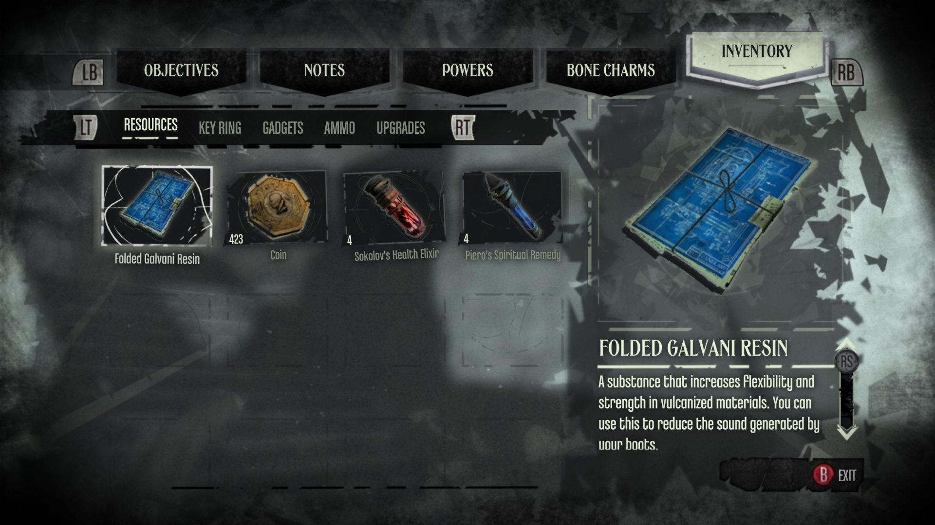 Dishonored 2, Interface In Game