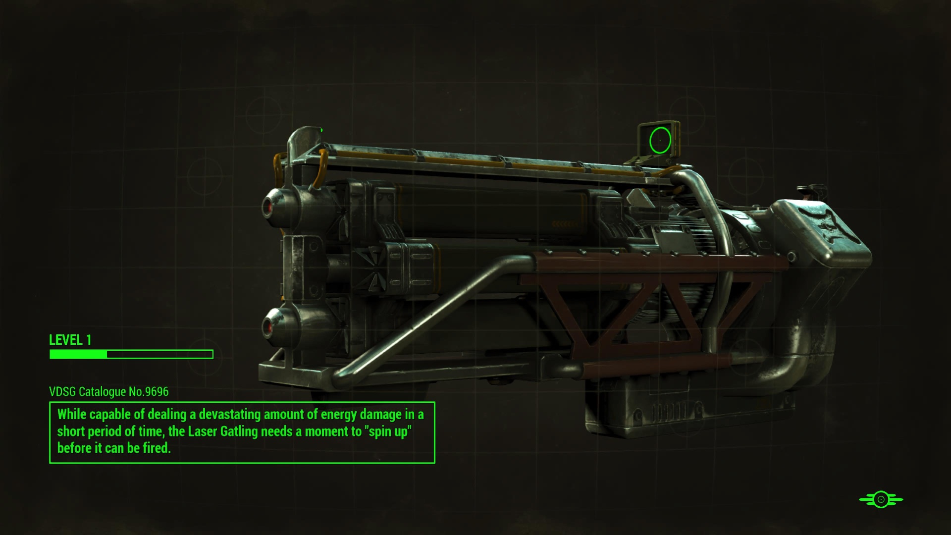 Fallout 4 gatling laser фото 6