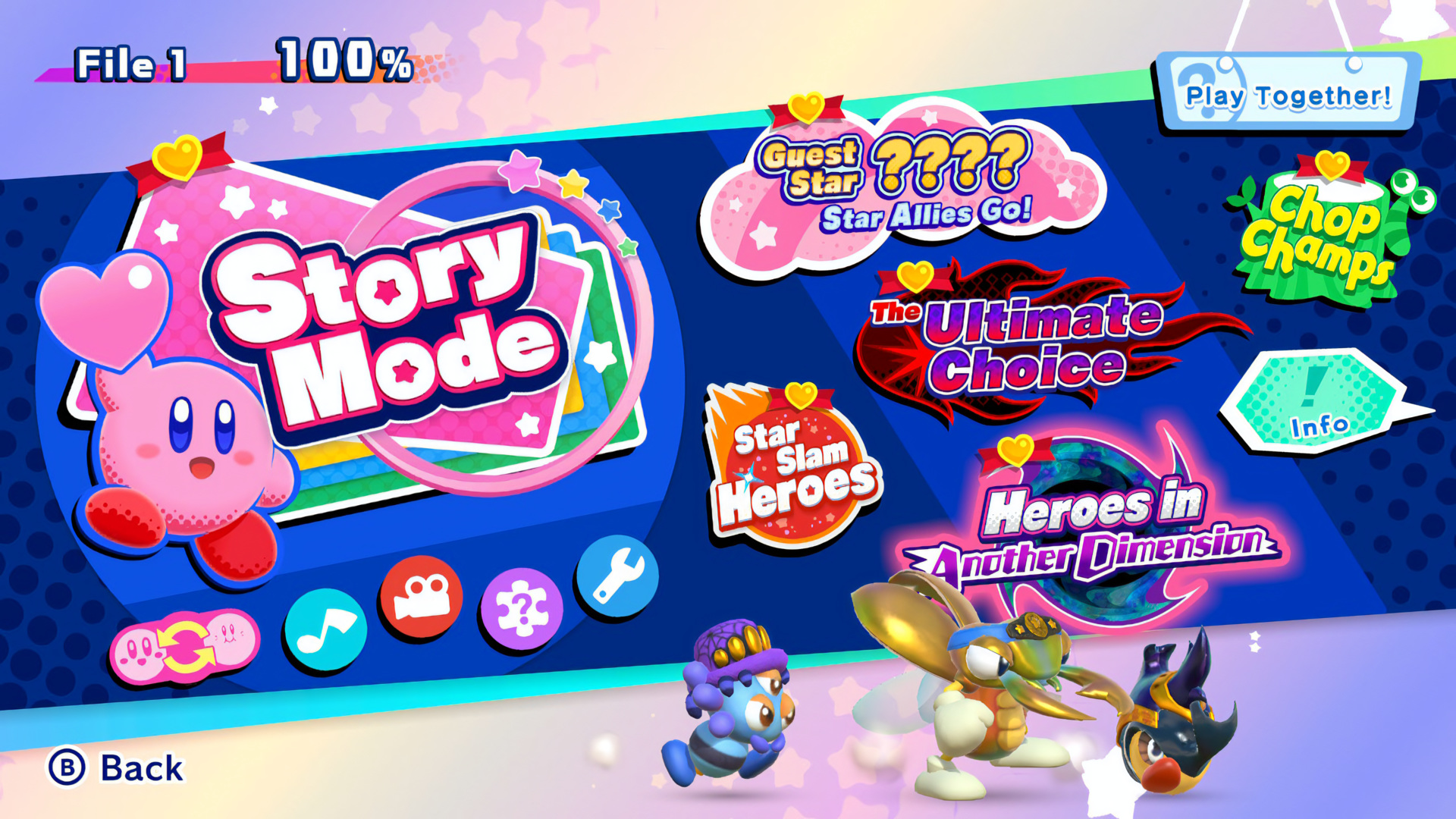 Kirby Star Allies | Game UI Database