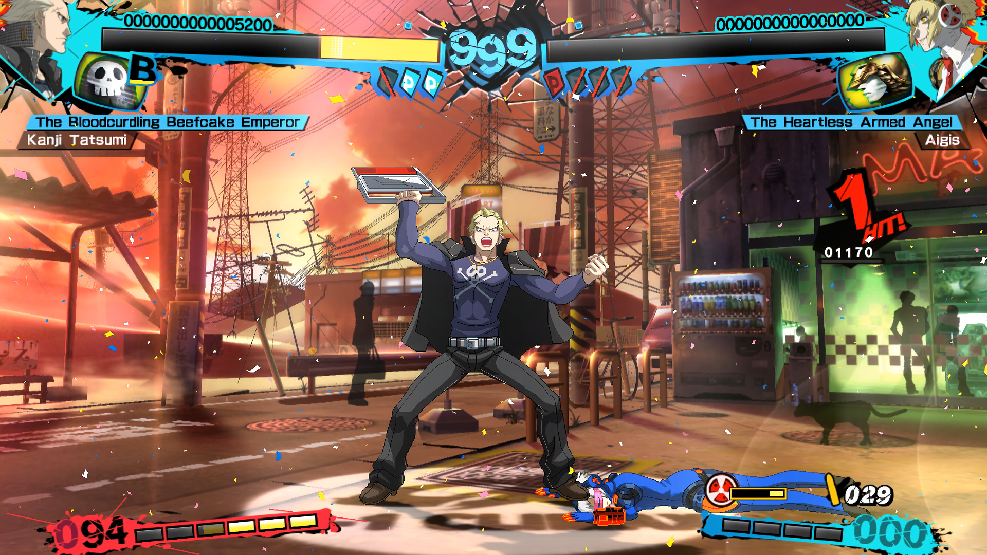 Persona 4 Arena Ultimax's Online Lobby References Arcade Fighting Games —  GAMINGTREND