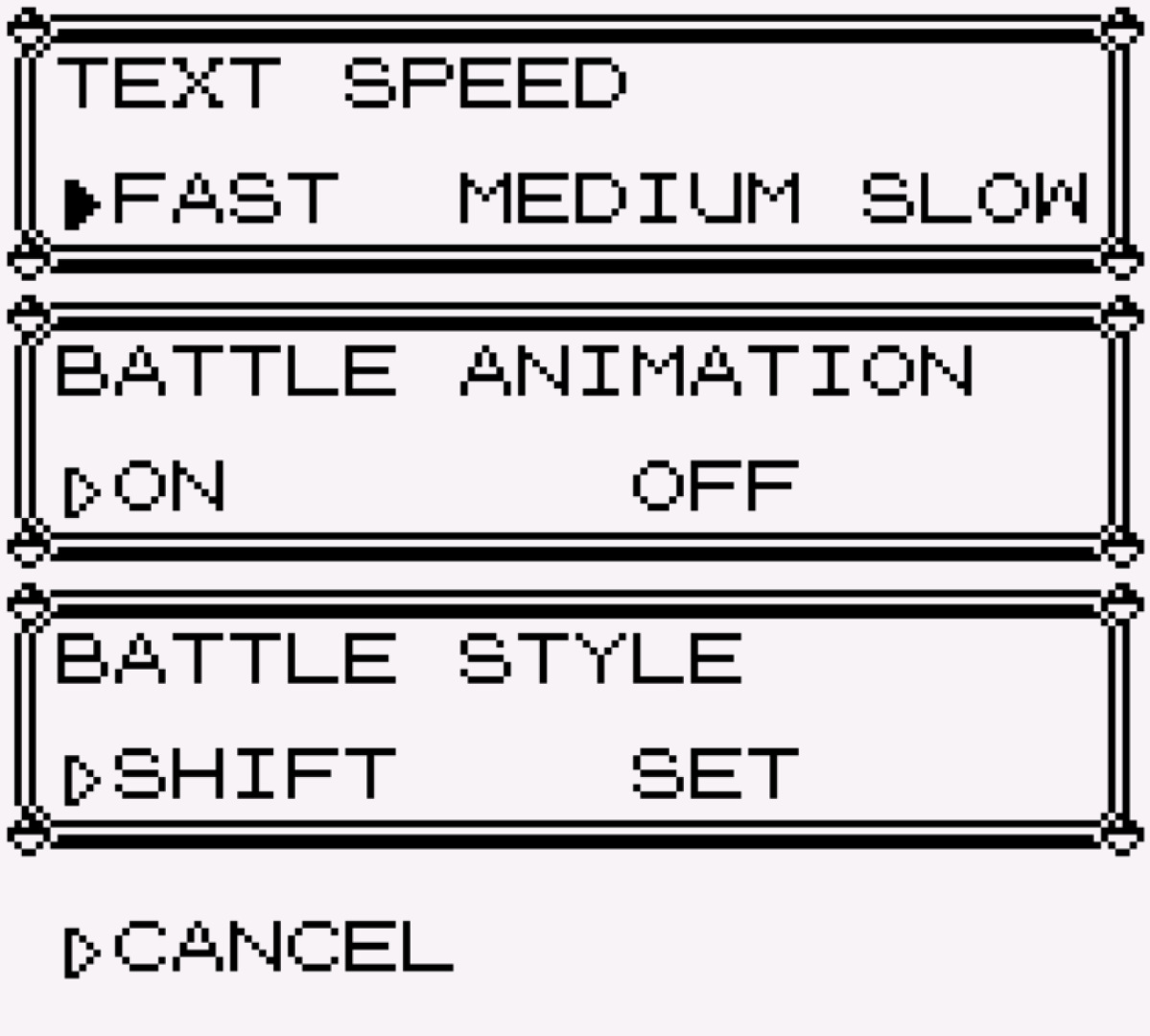 Text speed