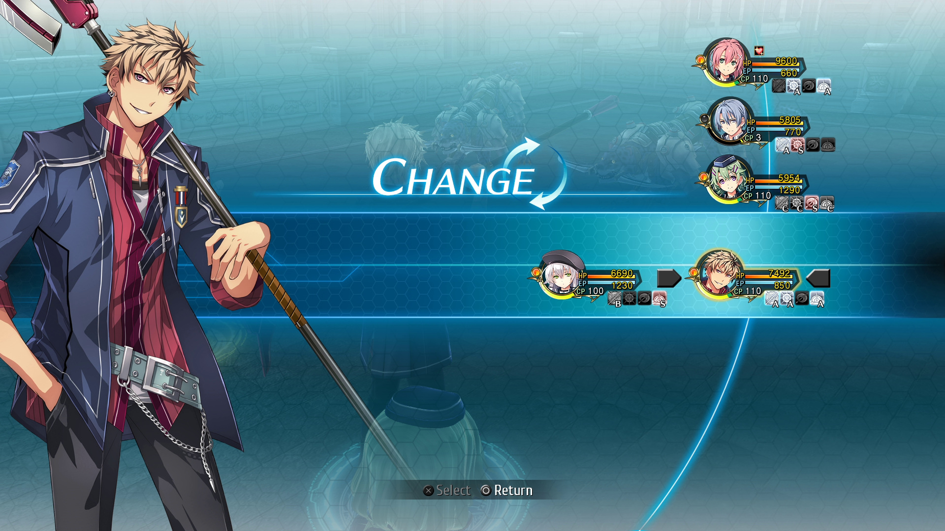 The Legend of Heroes: Trails of Cold Steel III | Game UI Database